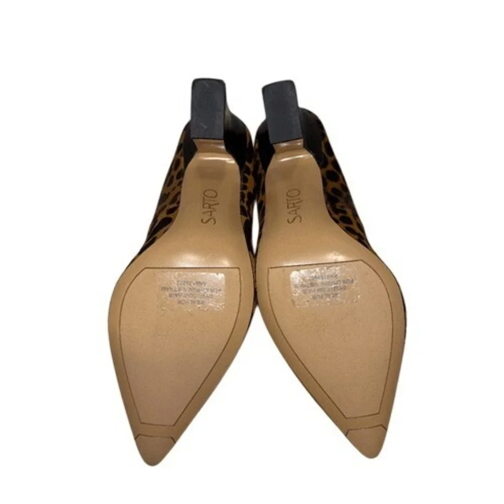Sarto Franco Sarto Leopard Haircalf Pumps 6M‎